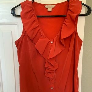 Orange Banana Republic Blouse